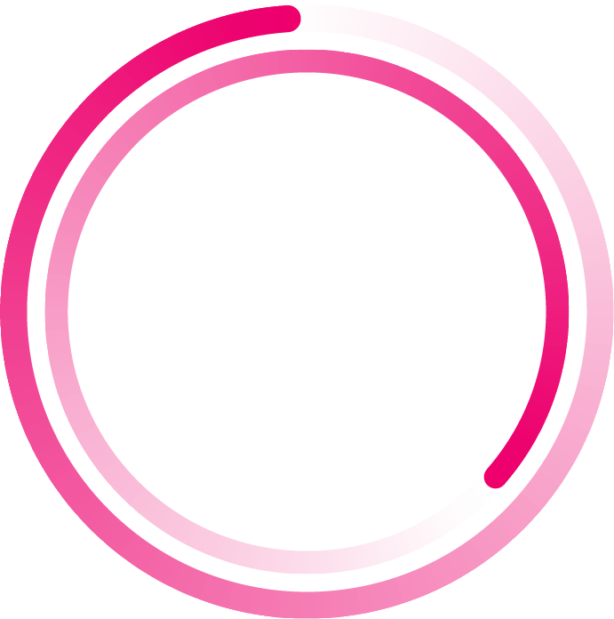 pink ring of circles